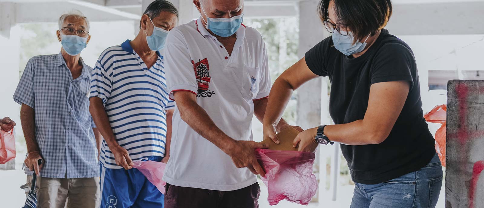 Praticar voluntariado